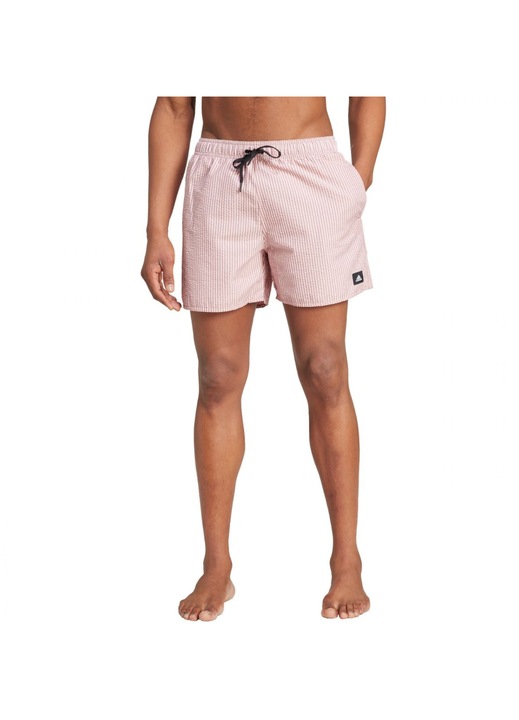 Adidas fürdőnadrág, Stripey Classics, elasztikus derék, rózsaszín, újrahasznosított poliészter, S INTL