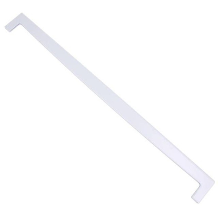Profil fata 60cm pentru raft frigider Beko, rezistent, culoare albă
