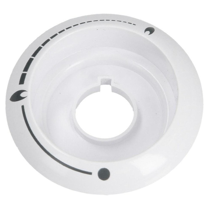 Decor Buton Alb Beko 250944454 pentru Aragaz 60x60 cm