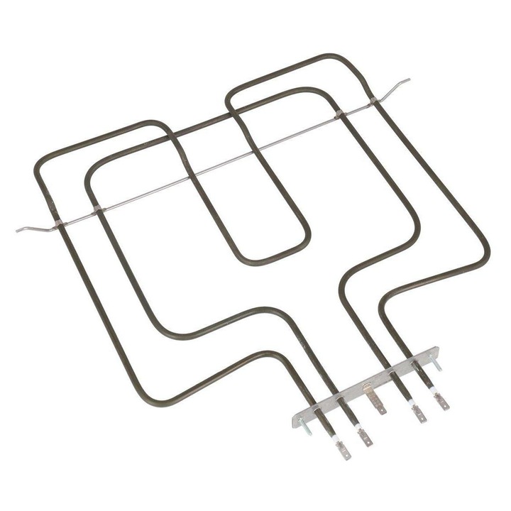 Rezistență electrică 2500W IRCA pentru cuptor și plită încorporabilă, culoare albă, dimensiuni standard