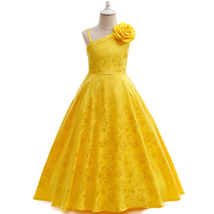 Costum de carnaval, galben, 140cm, set cu accesorii