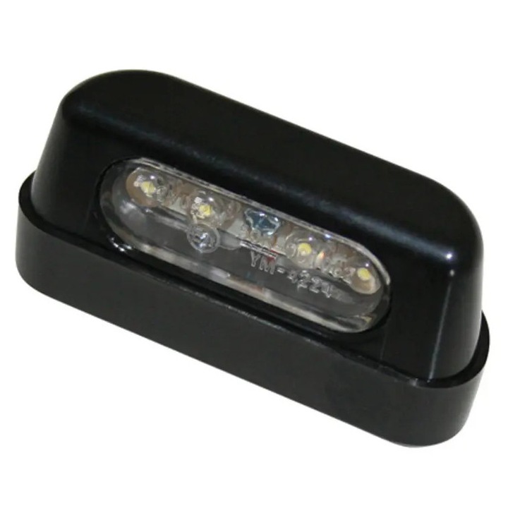 SHIN YO LED осветление за регистрационен номер, ABS черно MBHR_1107784