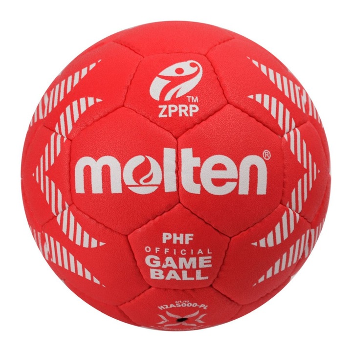 Molten 5000 kézilabda, hivatalos PHF, szintetikus bőr, nagyon tapadós, 2-es méret