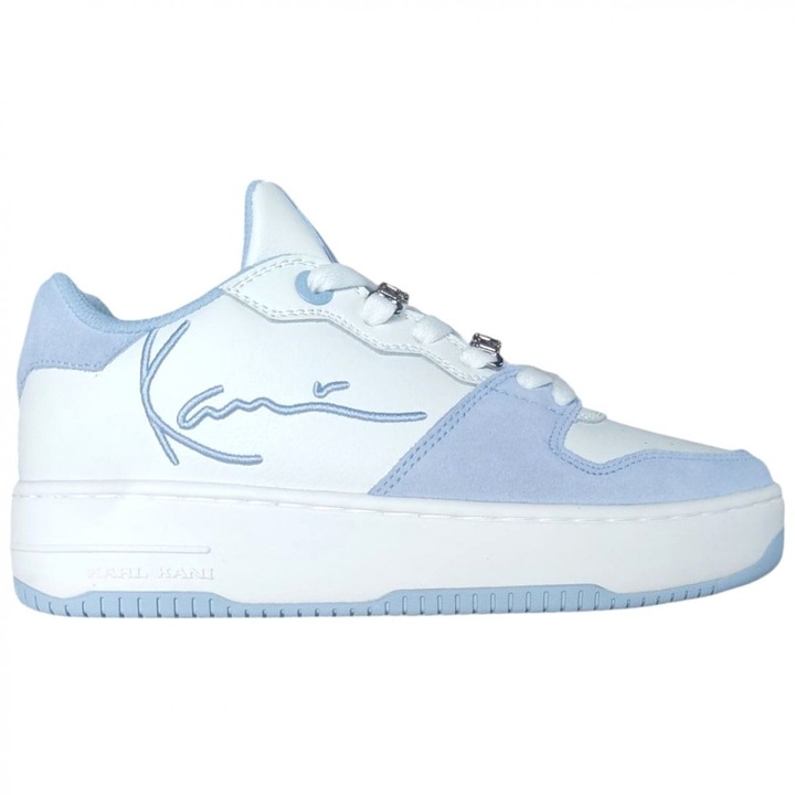 Női tornacipő, Karl Kani, 89UP LOGO PRM, fehér, természetes bőr és műbőr, 36.5 EU