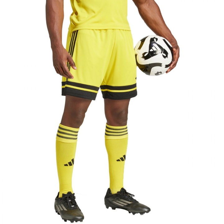 Мъжки спортни шорти JH3403, Adidas, Жълт/Черен, Полиестер