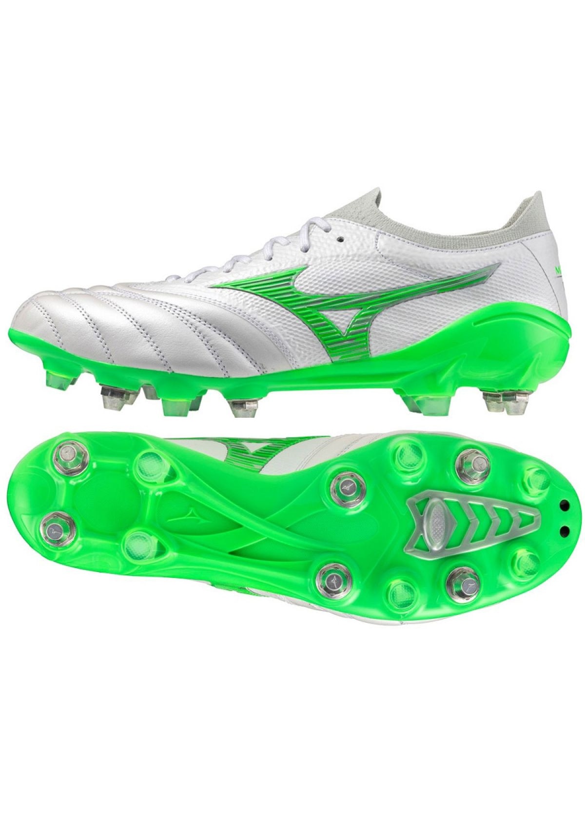 Pantofi sport barbati Morelia Neo IV Japan, Mizuno, piele naturala