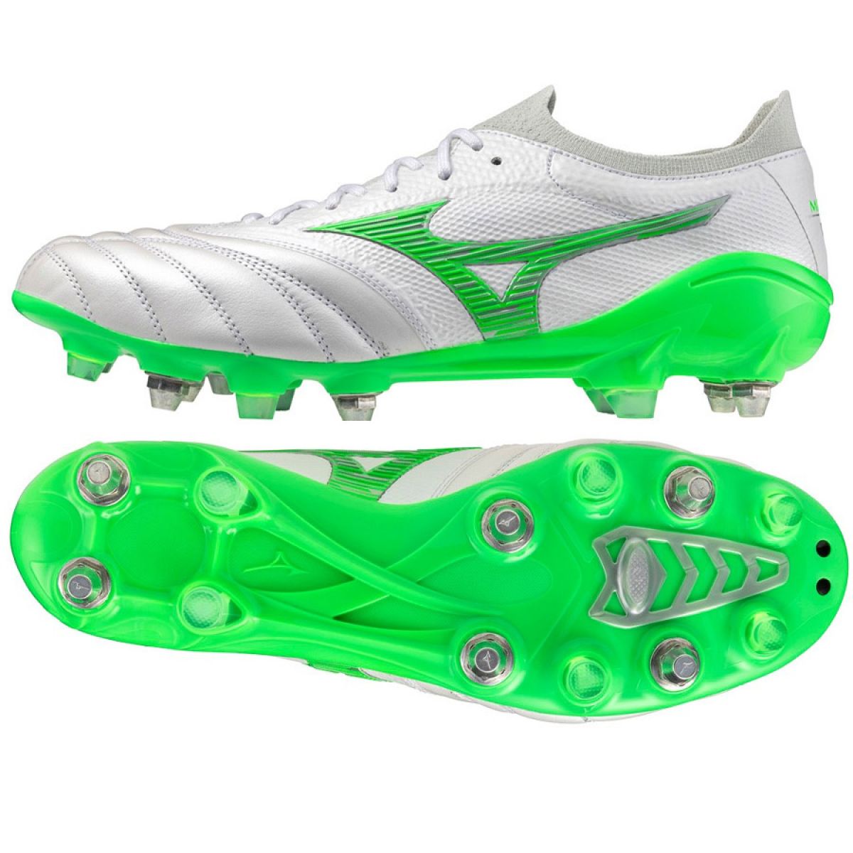 Pantofi sport barbati Morelia Neo IV Japan, Mizuno, piele naturala