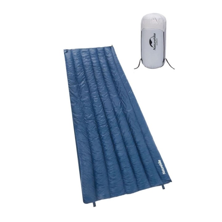 Спален чувал Naturehike CWM295, морски, 230x80см