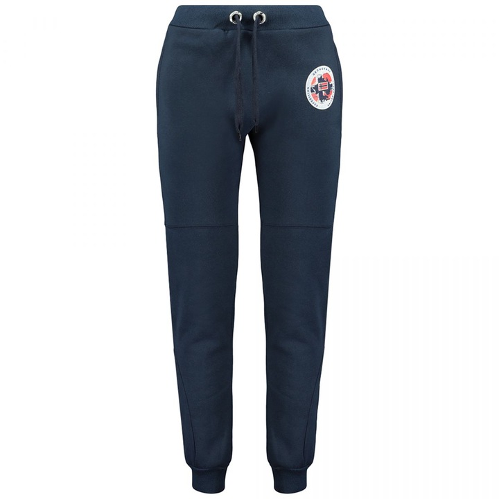 Спортни панталони Geographical Norway, Mirabel, вталена кройка, тъмносини, смес памук-полиестер