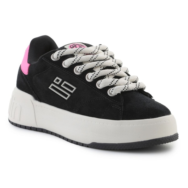 Női tornacipő, D.Franklin, Key Classic, fekete, kiváló minőségű anyagok, minimalista design