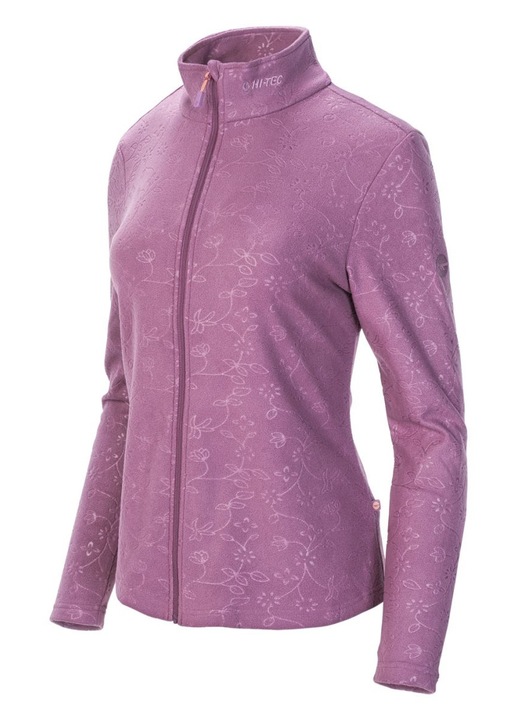 Női Hi-Tec polár pulóver, LADY ZALIA M modell, lila, 100% poliészter polár anyag, S INTL