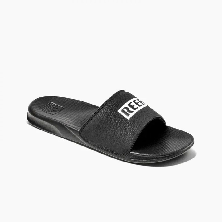 Férfi papucs, Reef, One Slide M CI7076, EVA hab, Fekete, 44 EU