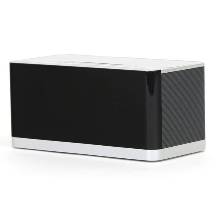 Boxa Multimedia Bluetooth cu Ceas, FM Radio 10W, USB/TF, Microfon ...