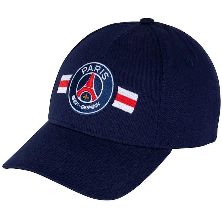 Sapca barbati Paris Saint Germain, ajustabila, 100% bumbac, OSFM