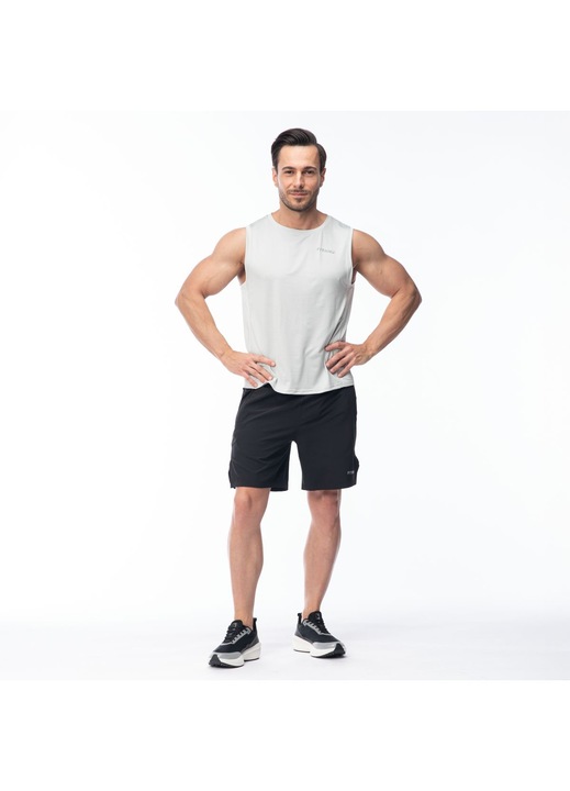 Мъжки бански, Fitanu, бързосъхнещи, полиестер/еластан, бели