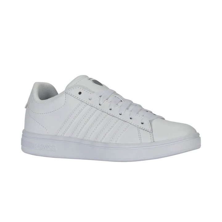 Unisex KSwiss Court Tiebreak II 94413-100-M teniszcipő, természetes bőr, fehér