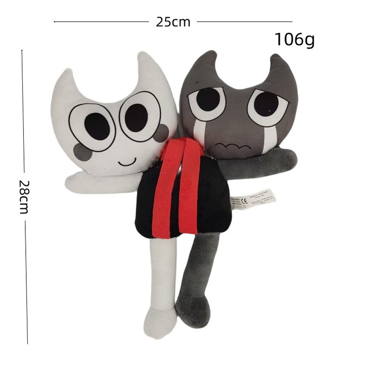 Set Jucarii de Plus Dandy World, Designuri Adorabile, Materiale Sigur, Multicolor, 30x45cm