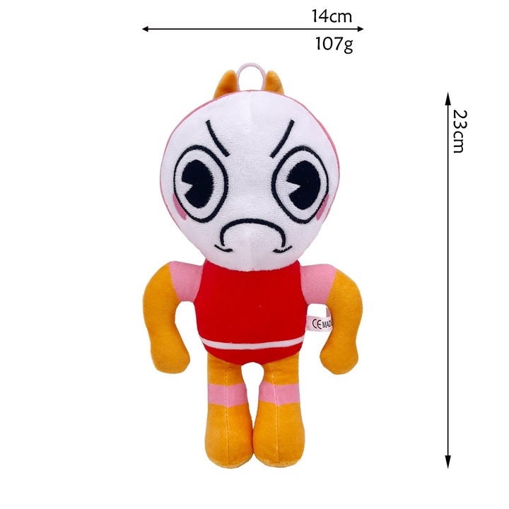 Jucarii de plus, set Dandy World, design adorabil, materiale prietenoase cu pielea, multicolor