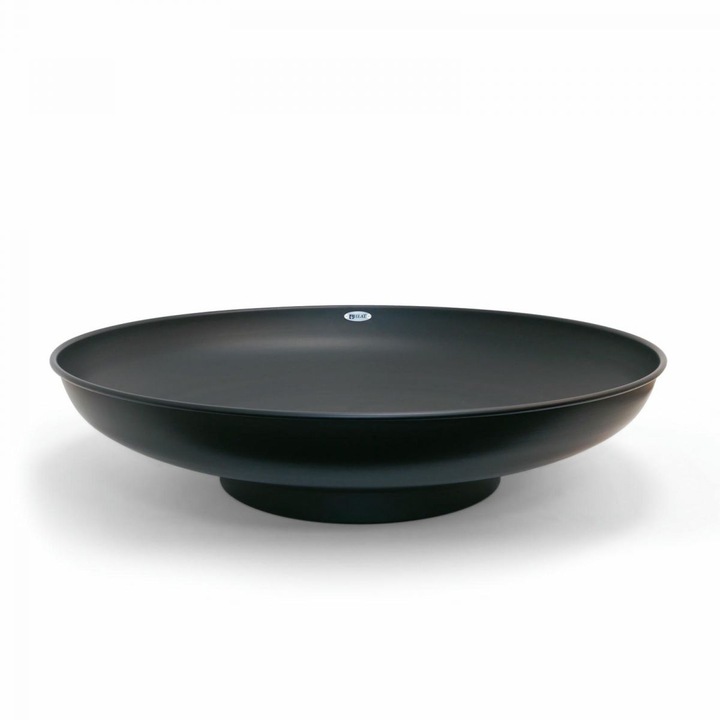 Vas de foc, de gradina Heat Classic 80, otel vopsit, negru, 80cm, pentru exterior