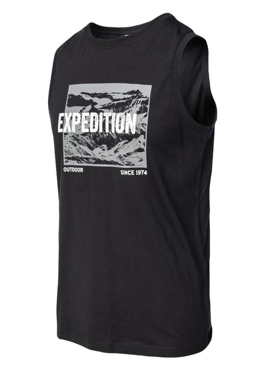 Мъжки потник Hi-Tec, памук, без ръкави, модел YATO SP, черен