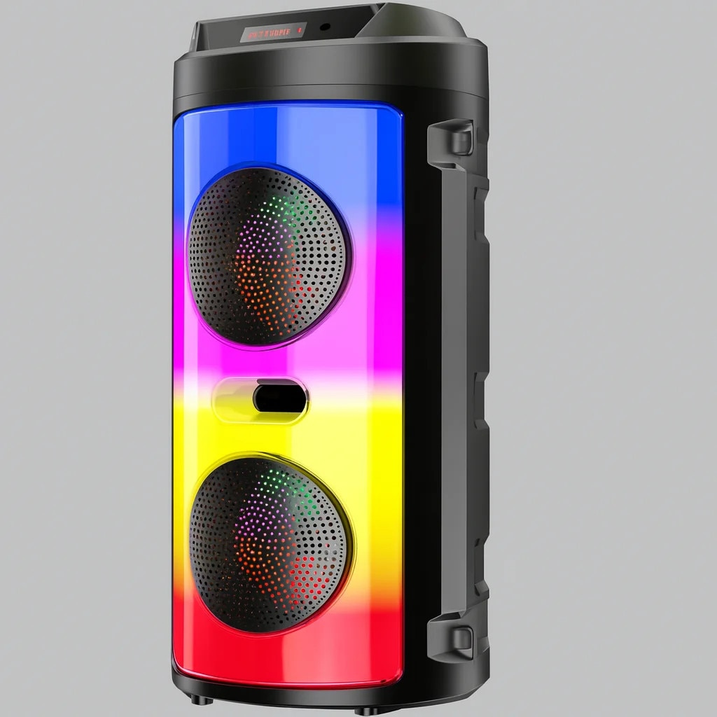 Boxa Portabila ZQS4248 AT Performance, cu Bluetooth, RGB si