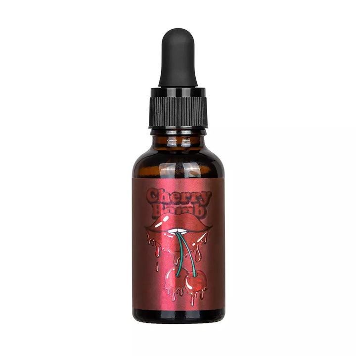 Cherry Bomb szakállolaj, Cyrulicy, 30 ml, 7 természetes olaj, komplex illat