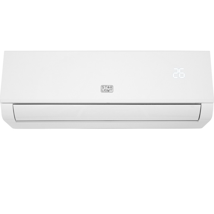 Aparat de aer conditionat Star-Light ACT-12XPWF, AI control, Control WiFi, 12000 BTU, Clasa A++, 3D Air Flow, I Feel, Functie incalzire, Alb