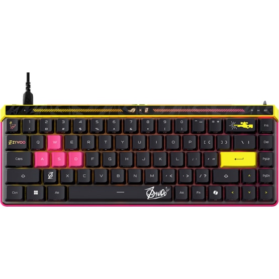 Tastatură gaming Asus ROG Falchion Ace HFX ZywOo Edition, analog