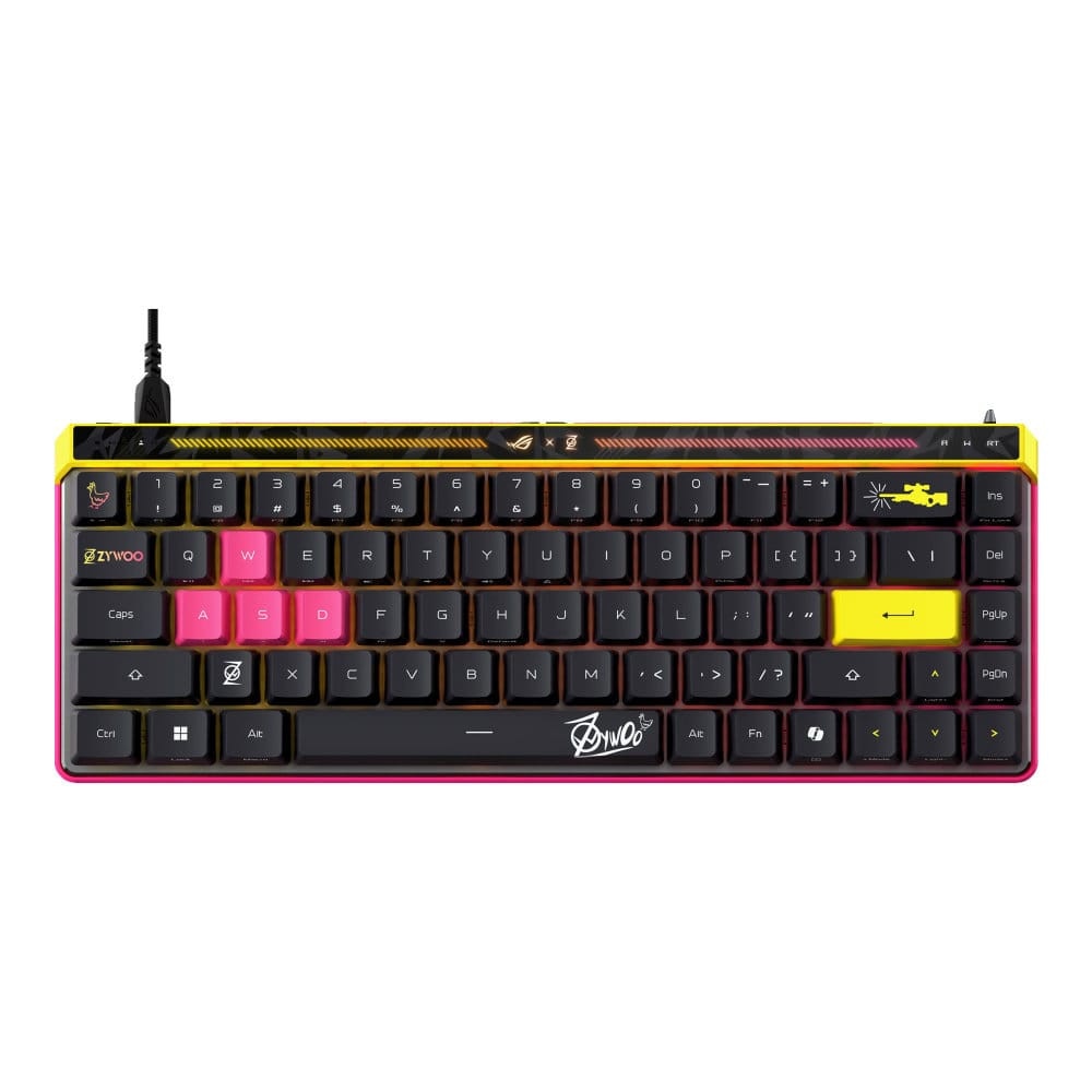 Tastatură gaming Asus ROG Falchion Ace HFX ZywOo Edition, analog