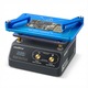 Dispozitiv de incalzire PCB, eleBite®, design universal, portabil, 220V, reglaj temperatura 20℃–260℃, panou din aliaj de aluminiu, pentru cositorire PCB, separare straturi si indepartare adeziv, 100 x 80 x 68 mm, Albastru