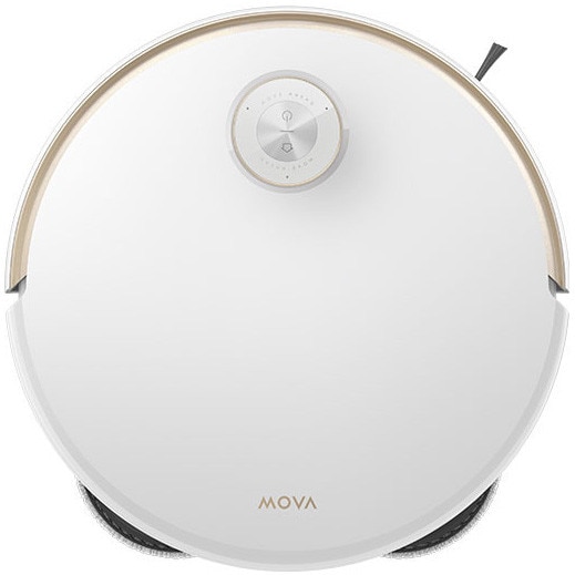 Robot aspirator si mop MOVA V50 Ultra Complete, 24000Pa, Auto-curatare, Perii anti-incurcare, Statie inteligenta, Alb