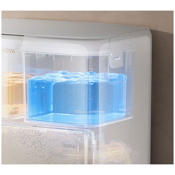 Robot aspirator si mop MOVA V50 Ultra Complete, 24000Pa, Auto-curatare, Perii anti-incurcare, Statie inteligenta, Alb