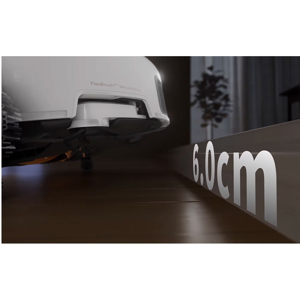 Robot aspirator si mop MOVA V50 Ultra Complete, 24000Pa, Auto-curatare, Perii anti-incurcare, Statie inteligenta, Alb