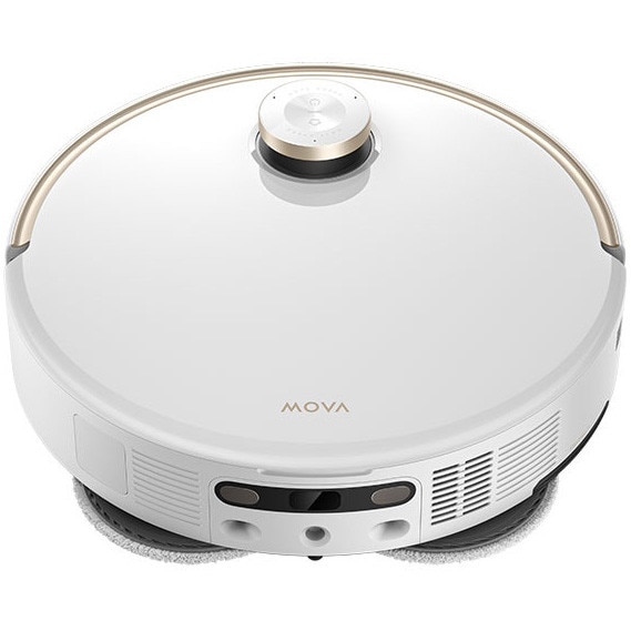 Robot aspirator si mop MOVA V50 Ultra Complete, 24000Pa, Auto-curatare, Perii anti-incurcare, Statie inteligenta, Alb