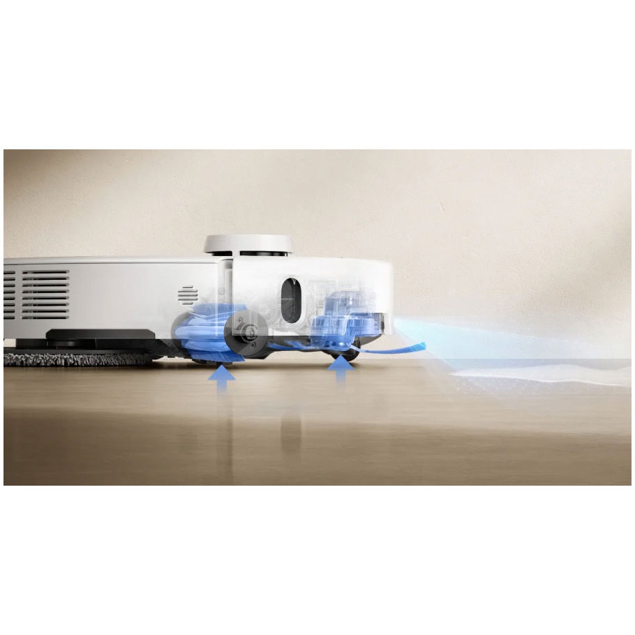 Aspirator robot cu mop Mova P50 Pro Ultra RLP53HE, 19.000 Pa, 5.200mAh, 210 min, FlexReach™, statie colectare inteligenta, alb