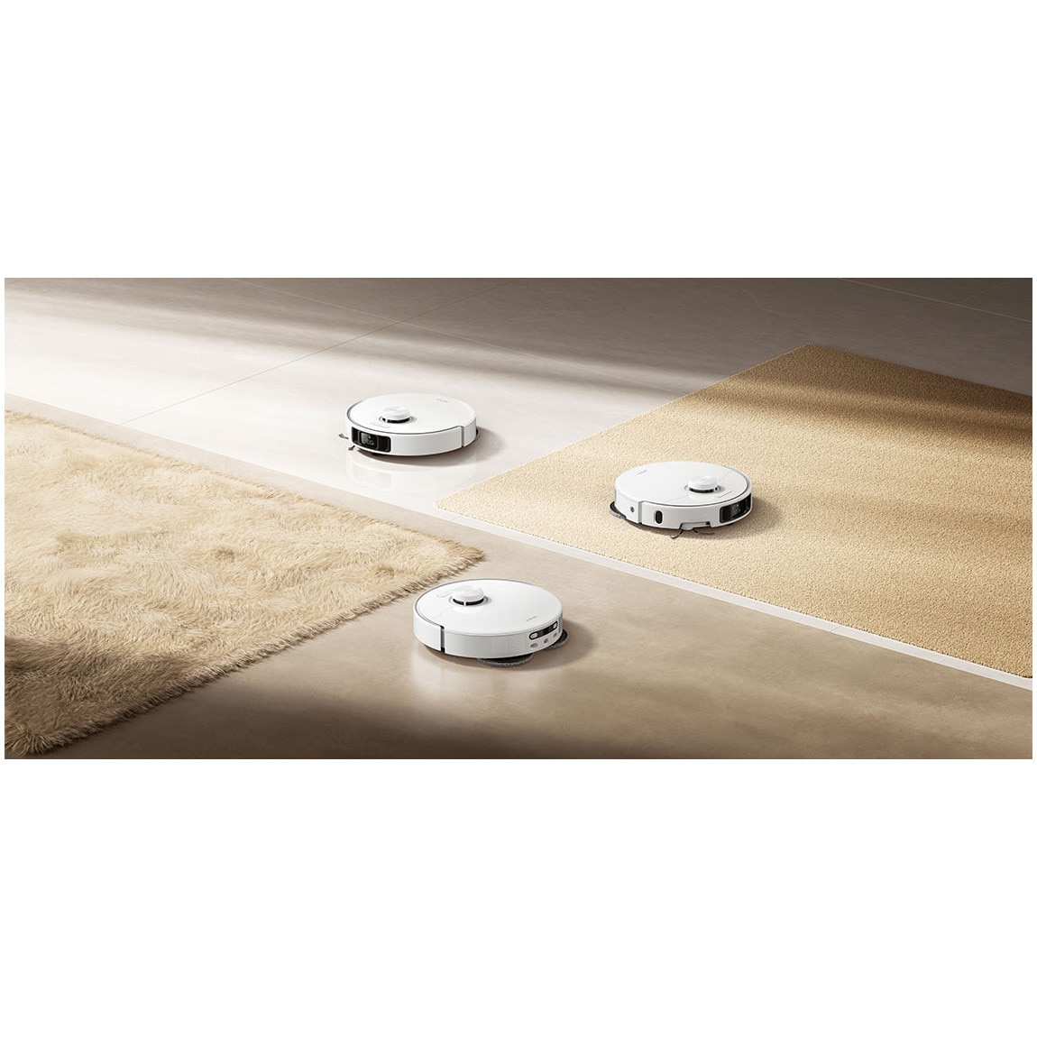 Aspirator robot cu mop Mova P50 Pro Ultra RLP53HE, 19.000 Pa, 5.200mAh, 210 min, FlexReach™, statie colectare inteligenta, alb