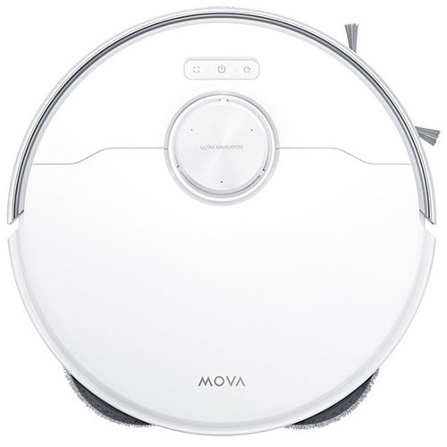 Aspirator robot cu mop Mova P50 Pro Ultra RLP53HE, 19.000 Pa, 5.200mAh, 210 min, FlexReach™, statie colectare inteligenta, alb