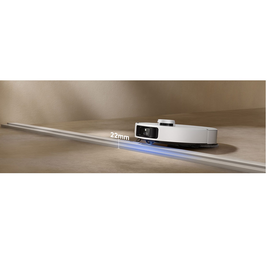 Aspirator robot cu mop Mova P50 Pro Ultra RLP53HE, 19.000 Pa, 5.200mAh, 210 min, FlexReach™, statie colectare inteligenta, alb