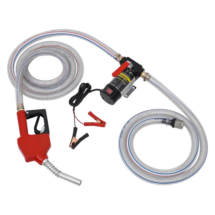 Pompa de transfer diesel, 45L/min, 10m, 12V, 175W, 3600RPM