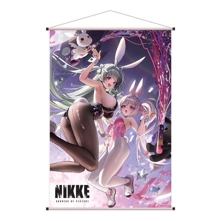Fali dekoráció, Sakami Merchandise, Wallscroll Nikke Soda & Alice, 60x90cm, többszínű