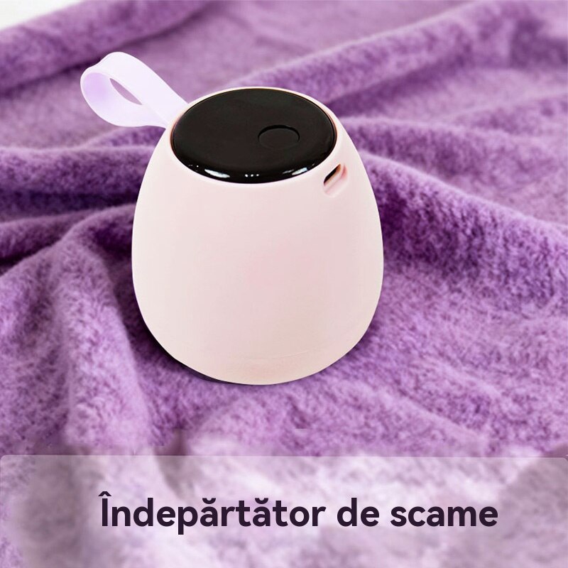 Trimmer USB pentru Bile de Par (Scame), Reincarcabil - Compact, pentru Covoare, Tapiterie, Saltele, Textile si Suprafete Multiple