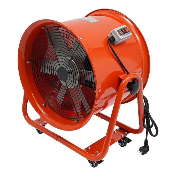 Ventilator portabil, 6 palete, functionare silentioasa, 220V, 2800r/min, EU