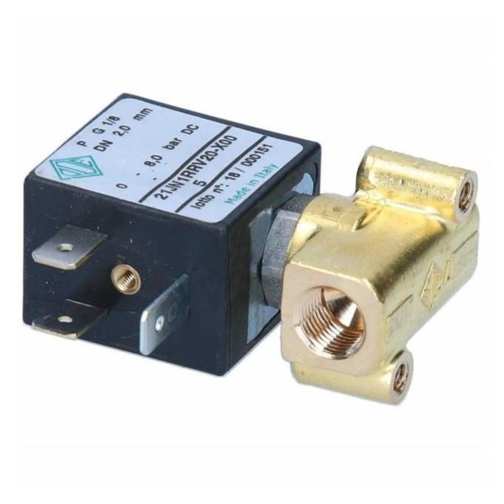 Electrovalvă originală Saeco pentru espressor, cod 996530073681, material durabil, instalare simplă