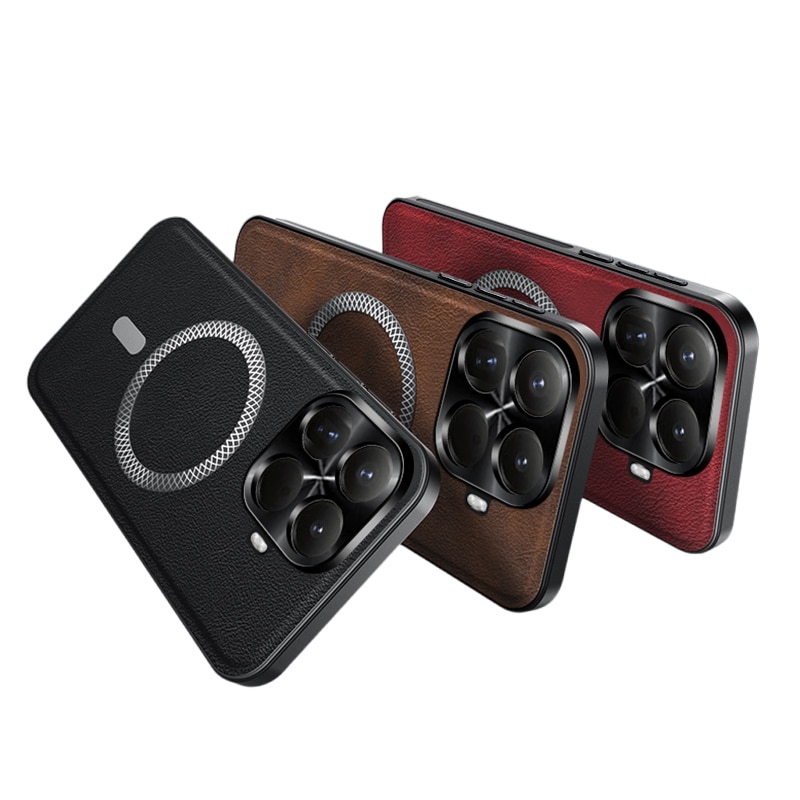 Husă pentru telefon, Piele ecologică, Negru, Xiaomi 15T Pro, Anti-soc, Ultra Slim
