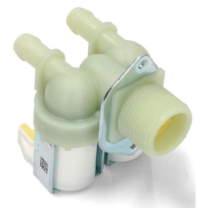 Двоен електроклапан 2 пътя за перални Hisense и Gorenje, бял, съвместим с различни модели