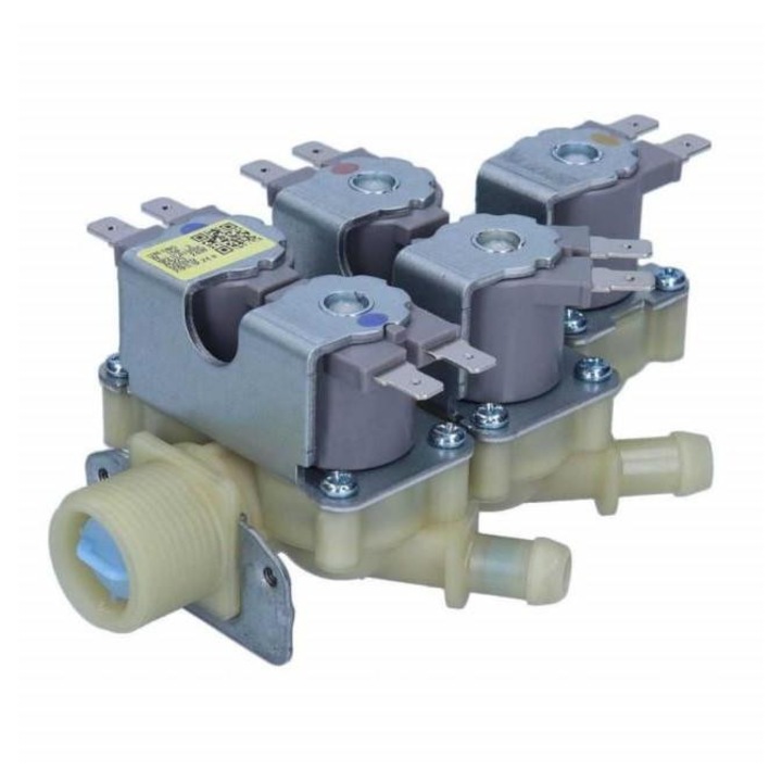 Electrovalvă de admisie apă LG 5221EA1009C, 5 ieșiri, originală, pentru mașină de spălat rufe