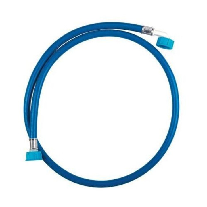 Whirlpool vízellátó tömlő, 1,5 m, maximális nyomás 60 BAR, egyenes/szögletes konfiguráció