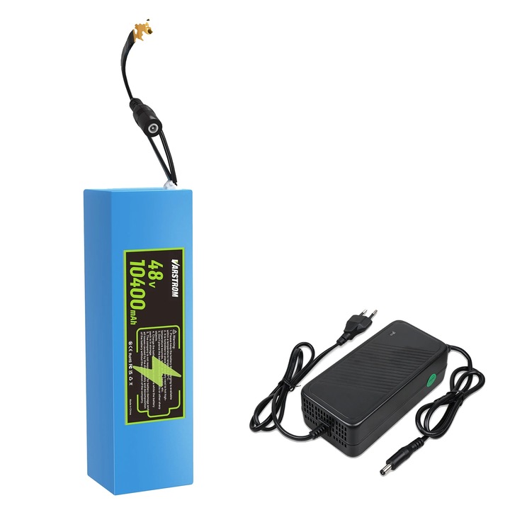 Baterie e-bike 48V, 10.4Ah, 499.2Wh, 30A BMS, 2.6kg