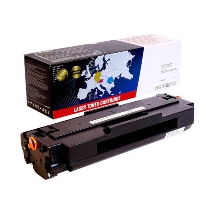 Тонерен лазерен EuroP, съвместим със Samsung MLT-D104S, 1.5K страници, черен