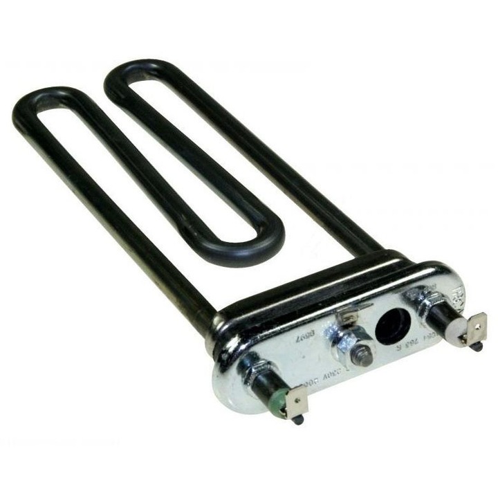 Rezistență 2000W pentru mașină de spălat Bosch și Siemens, 225x64mm, flanșă 80x28mm
